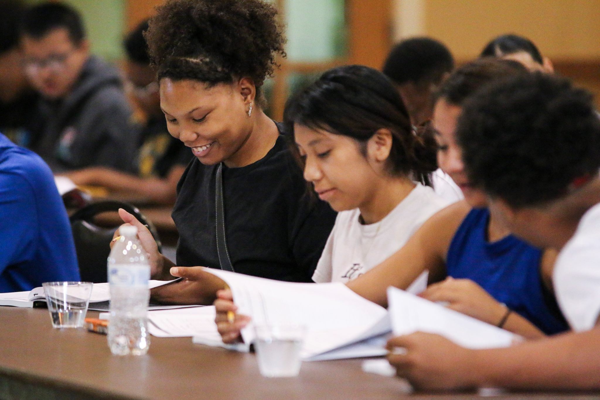 Students actively participating in a Boot Camp